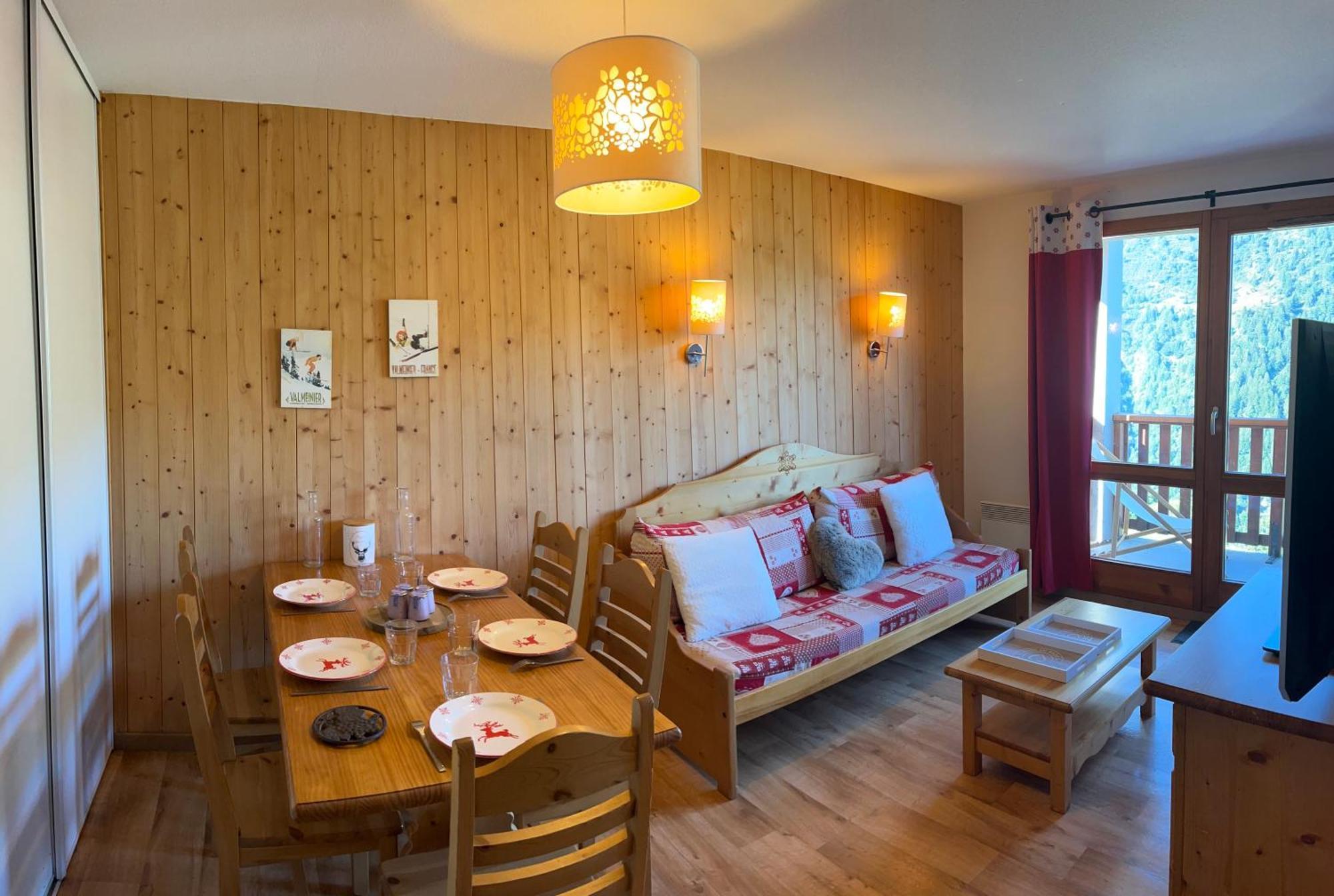 Cosy Montagne Apartment Valmeinier Ngoại thất bức ảnh