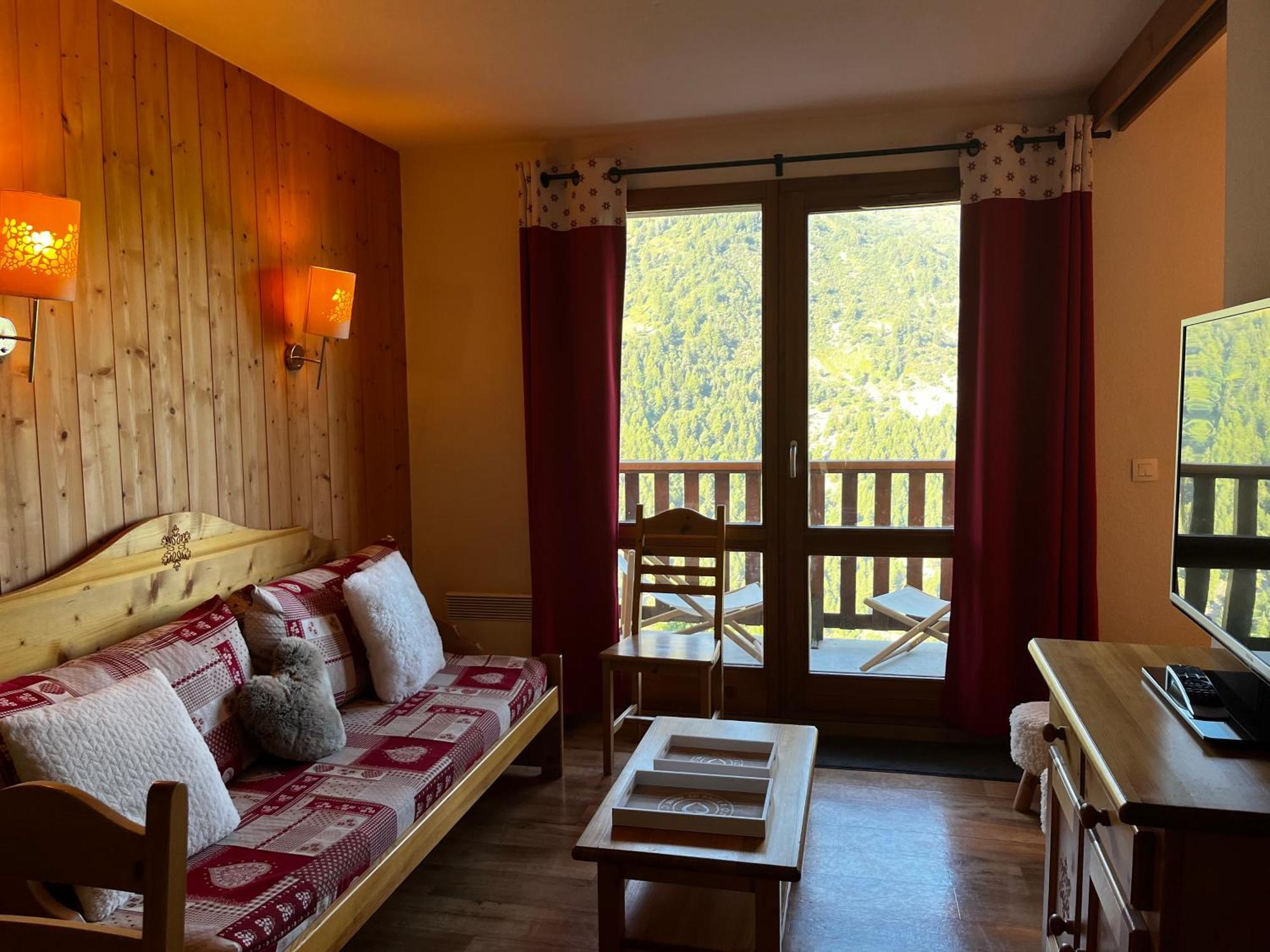 Cosy Montagne Apartment Valmeinier Ngoại thất bức ảnh